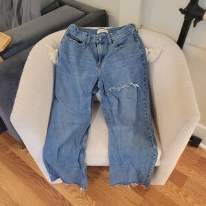 Abercrombie Loose High Rise Jeans